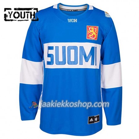 Suomi Pelipaita Blank 2016 World Cup Lapsille Sininen Premier Paita